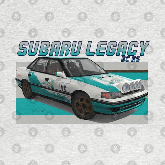 Subaru Legacy BC RS by PjesusArt
